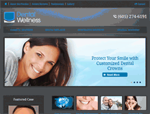 Tablet Screenshot of 1dentalwellness.com